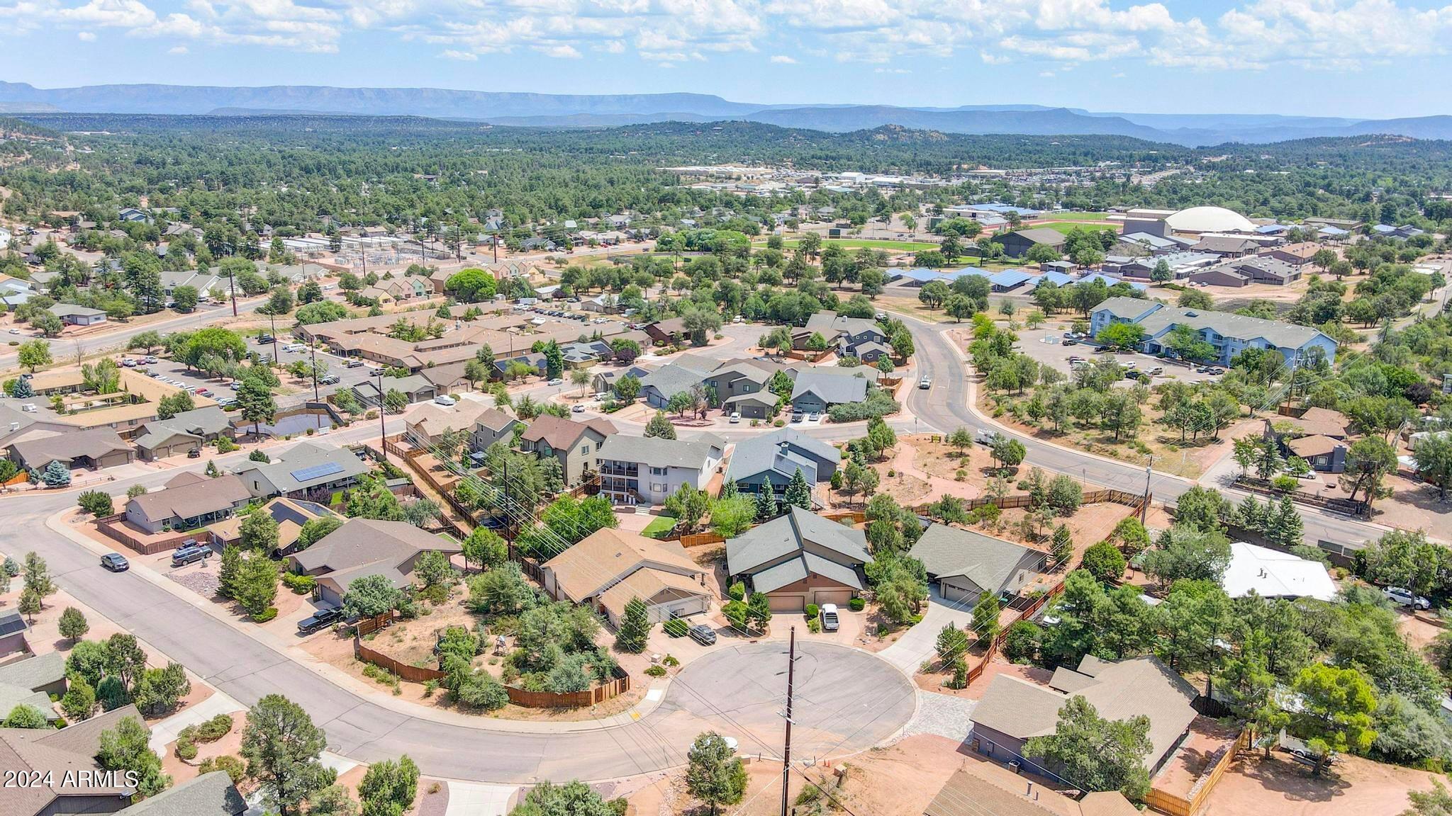 315 South Golden Bear Point Payson, AZ 85541 - Photo 29 of 29 an aerial view of residential houses with outdoor space
