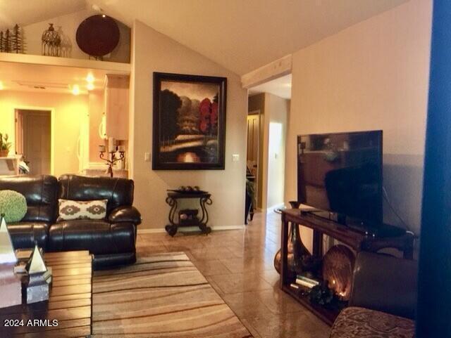 315 South Golden Bear Point Payson, AZ 85541 - Photo 3 of 29 a living room with furniture and a flat screen tv