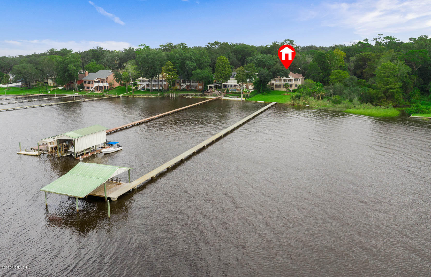 3664 Spinnaker Court Jacksonville, FL 32277 - Photo 38 of 42 a view of a terrace with sitting area and lake view