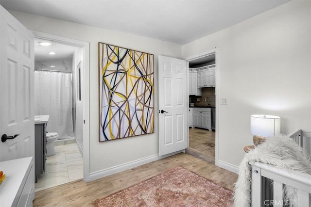 a view of entryway and livingroom