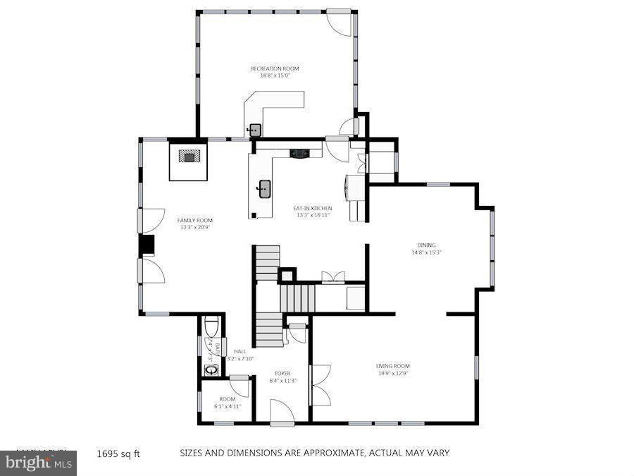 4011 Gallows Road Annandale, VA 22003 - Photo 25 of 27 a picture of a floor plan