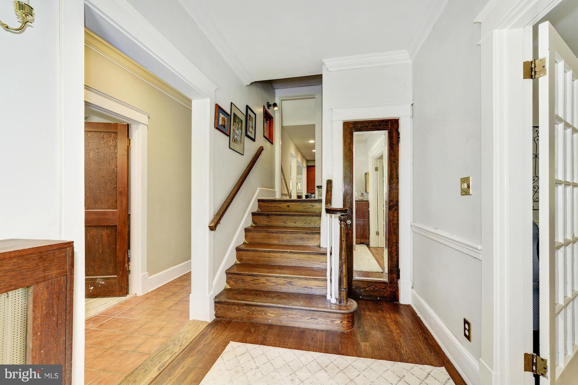 4011 Gallows Road Annandale, VA 22003 - Photo 4 of 27 a view of entryway and hall with wooden floor