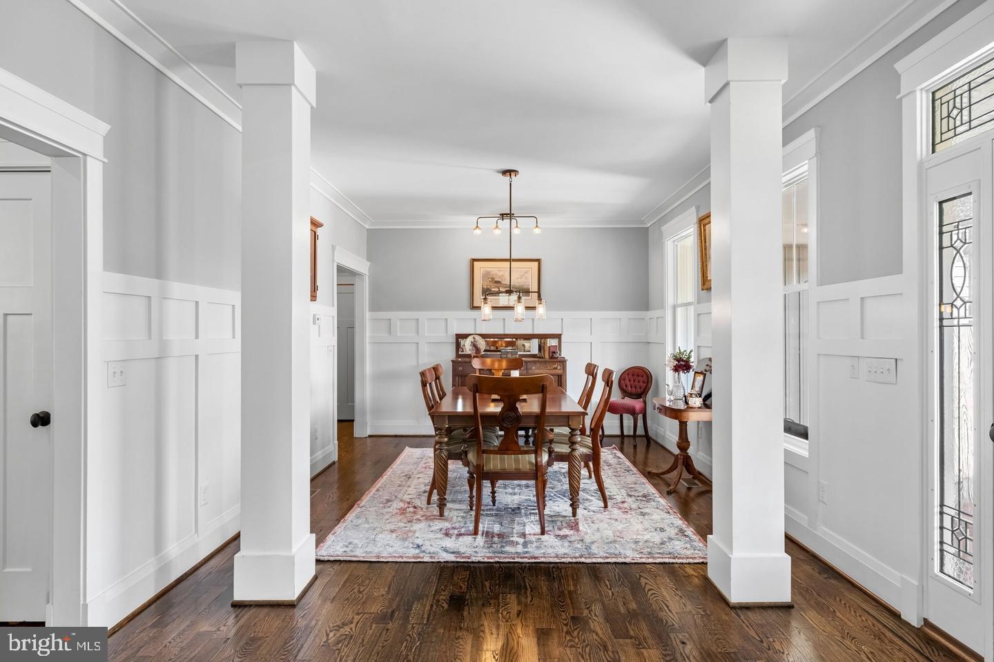 19113 Irby Spring Road Rockville, VA 23146 - Photo 33 of 75 Formal dining room with pendant lighting