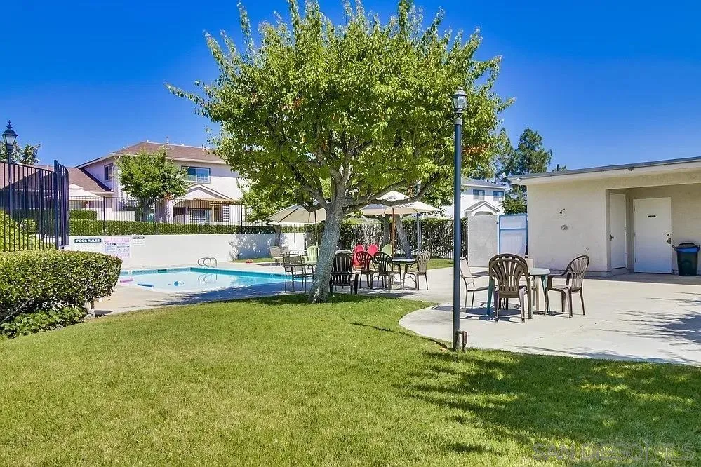 7967 Arly Court, Unit 24 Santee, CA 92071 - Photo 25 of 25 a view of a backyard with a patio