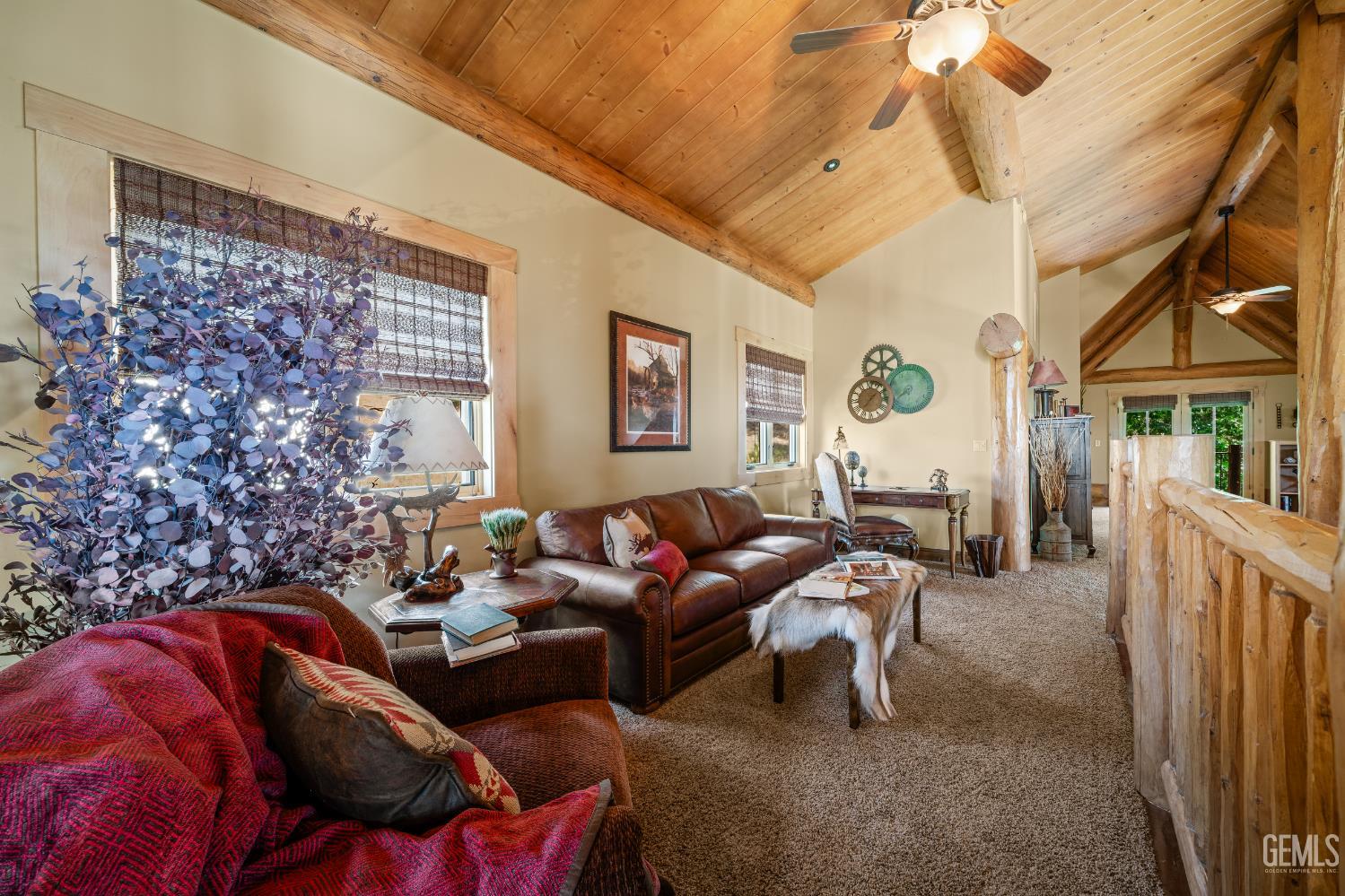 Undisclosed Address Tehachapi, CA 93561 - Photo 37 of 73 a living room with furniture and a large window