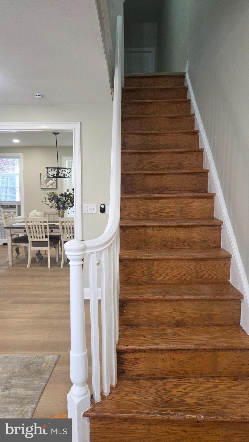 6519 Cutler Street Philadelphia, PA 19126 - Photo 8 of 24 a view of entryway and hall with wooden floor