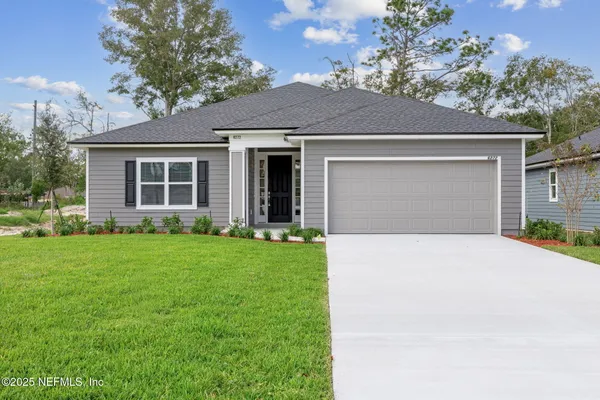 front view of house with a yard
