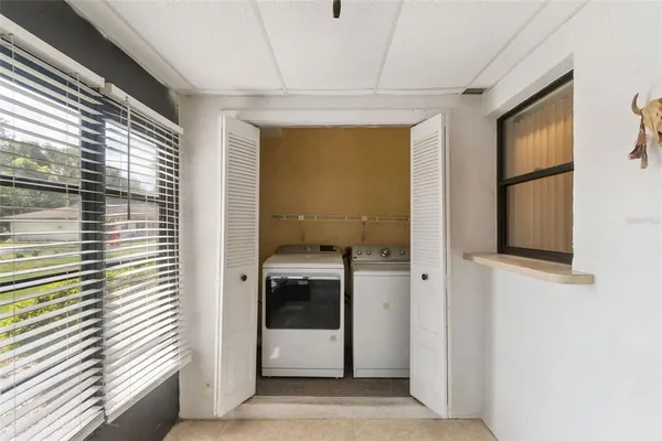 a view of a storage & utility room