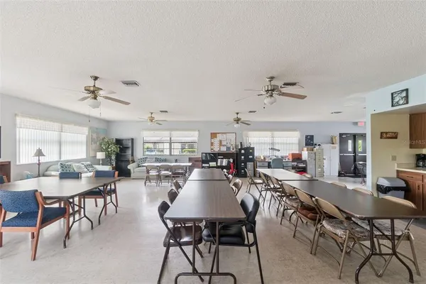 a view of a dining room and livingroom view