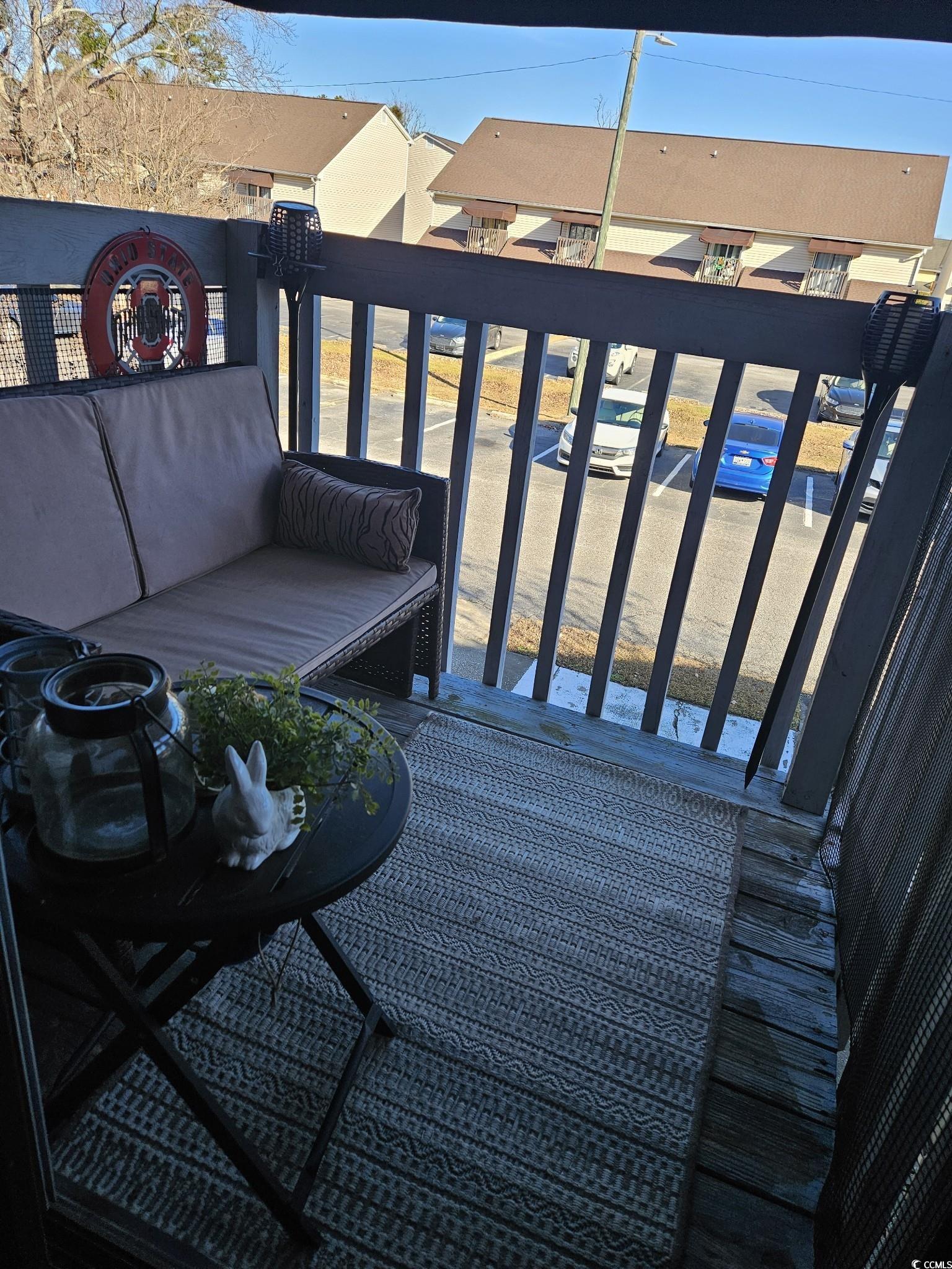 801 Burcale Road, Unit B2 Myrtle Beach, SC 29579 - Photo 23 of 30 View of balcony