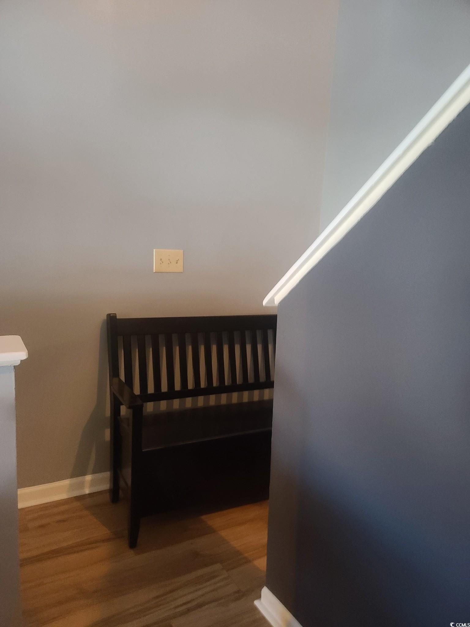 801 Burcale Road, Unit B2 Myrtle Beach, SC 29579 - Photo 27 of 30 Bedroom with hardwood / wood-style floors