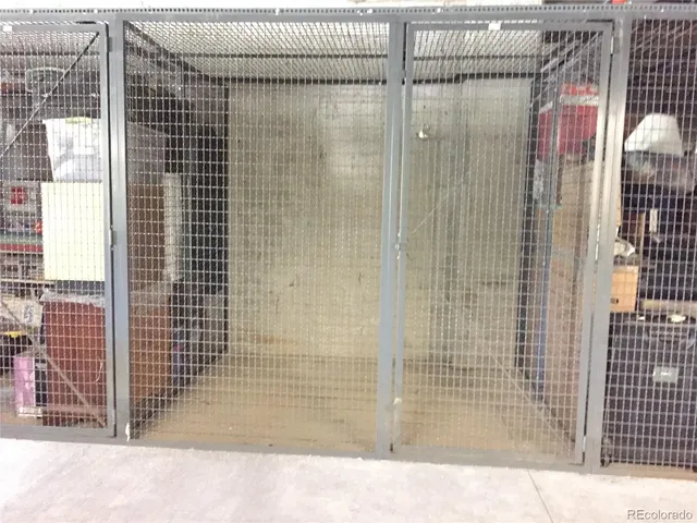 a view of an empty room with a balcony