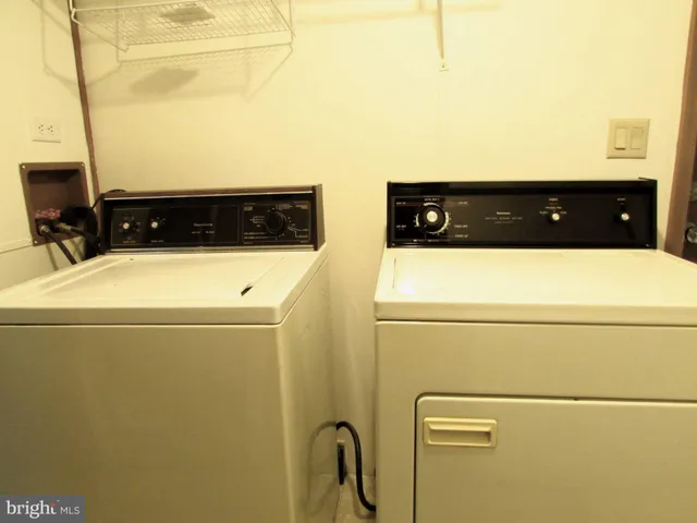 a view of washer and dryer