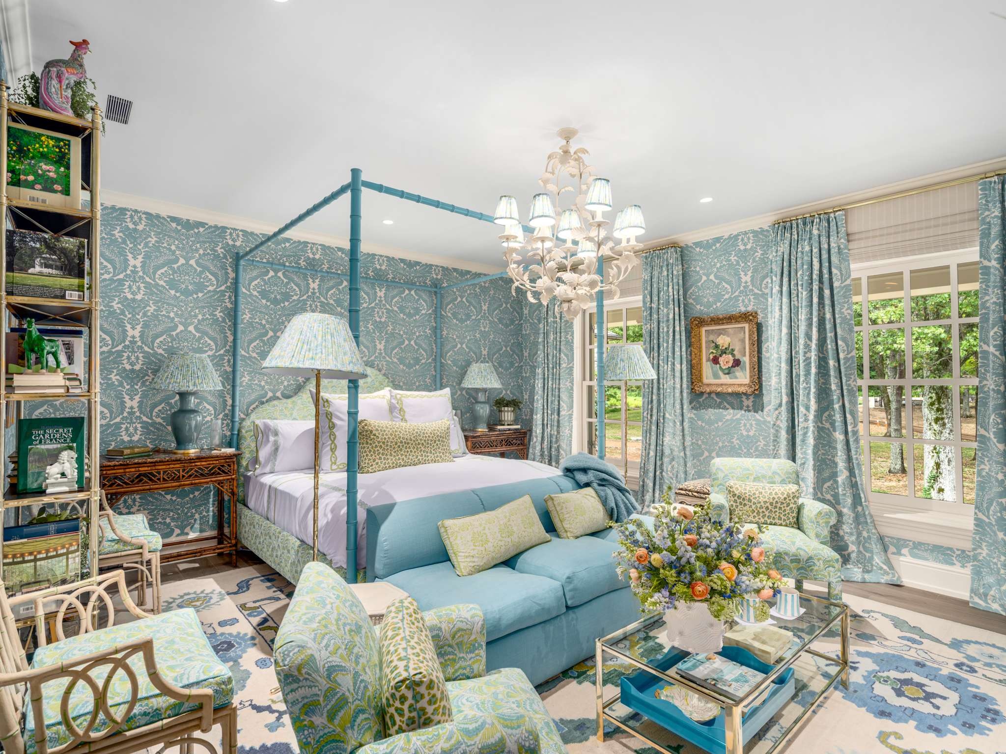 1358 Page Road Nashville, TN 37215 - Photo 23 of 35 a living room with furniture a chandelier and a chandelier