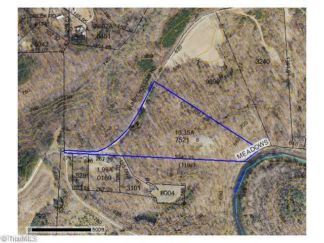 Tbd Bumpy Hollow Road Walnut Cove, NC 27052 - Photo 15 of 16 Aerial View. AERIAL VIEW, TRACT 7 & 8