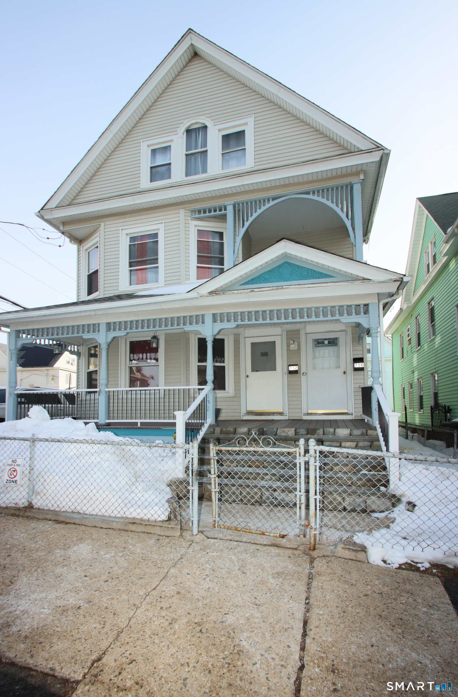 750 William Street Bridgeport, CT 06608 - Photo 35 of 35 a front view of a house with a porch