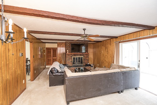 3629 Rockfish Road Grottoes, VA 24441 - Photo 20 of 32 a living room with furniture and a fireplace