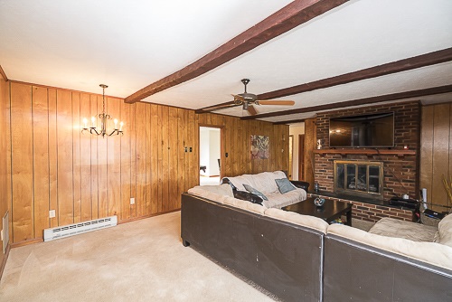3629 Rockfish Road Grottoes, VA 24441 - Photo 21 of 32 a living room with furniture and a large window