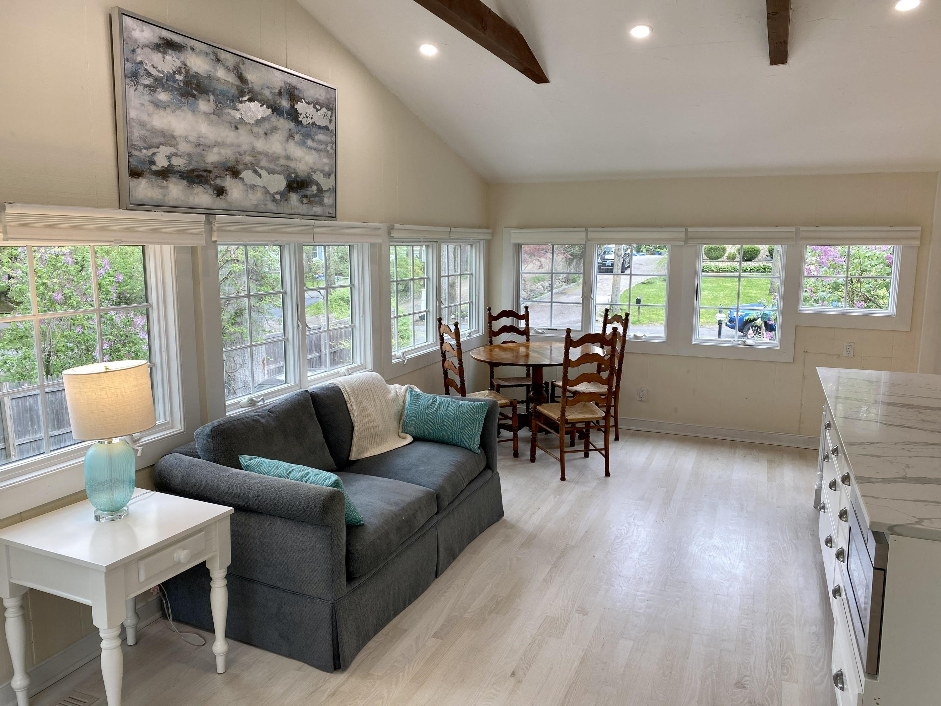 23 Fairmead Road Darien, CT 06820 - Photo 13 of 47 a living room with furniture and large windows