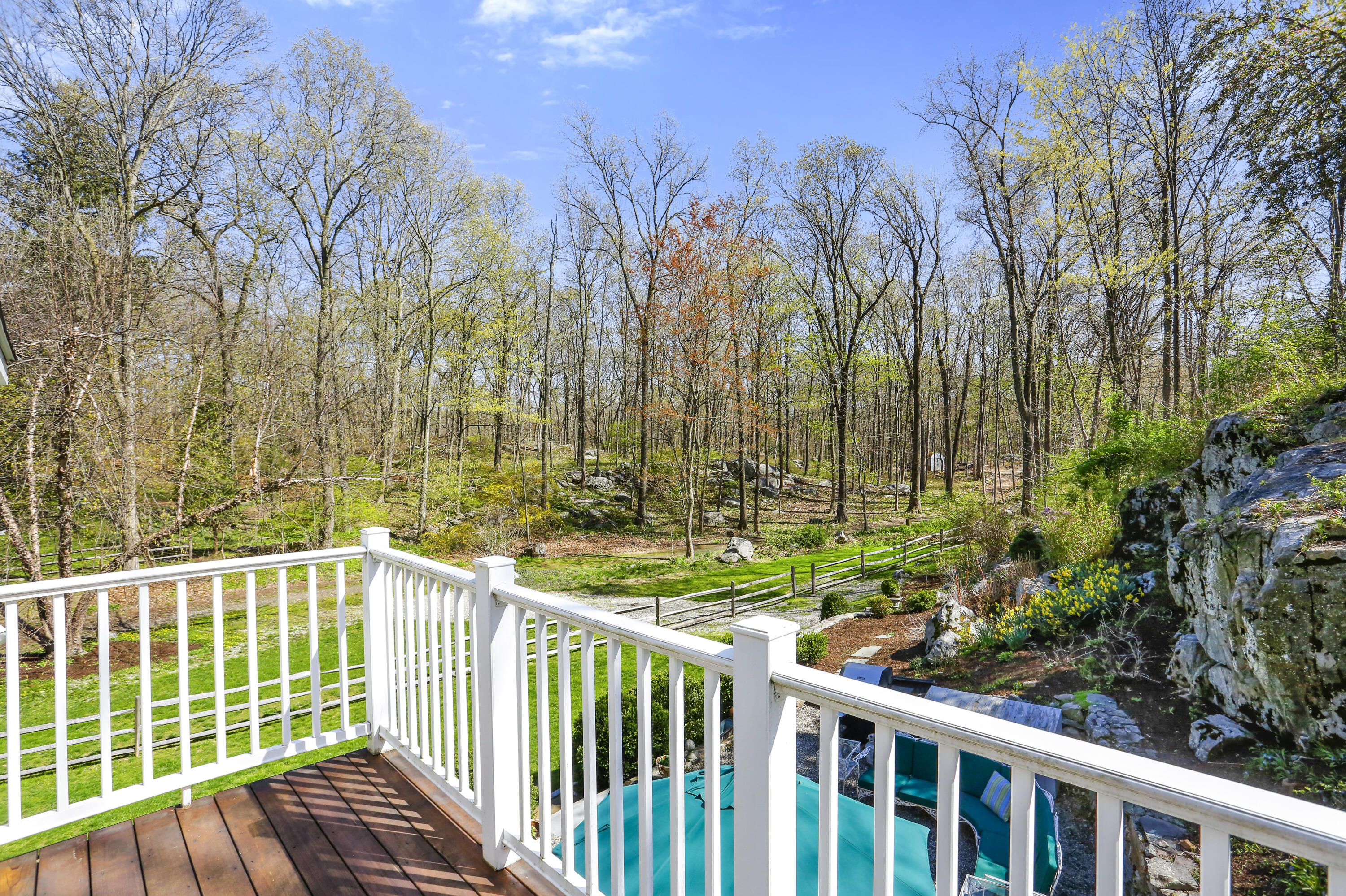 23 Fairmead Road Darien, CT 06820 - Photo 21 of 47 a view of a wooden fence