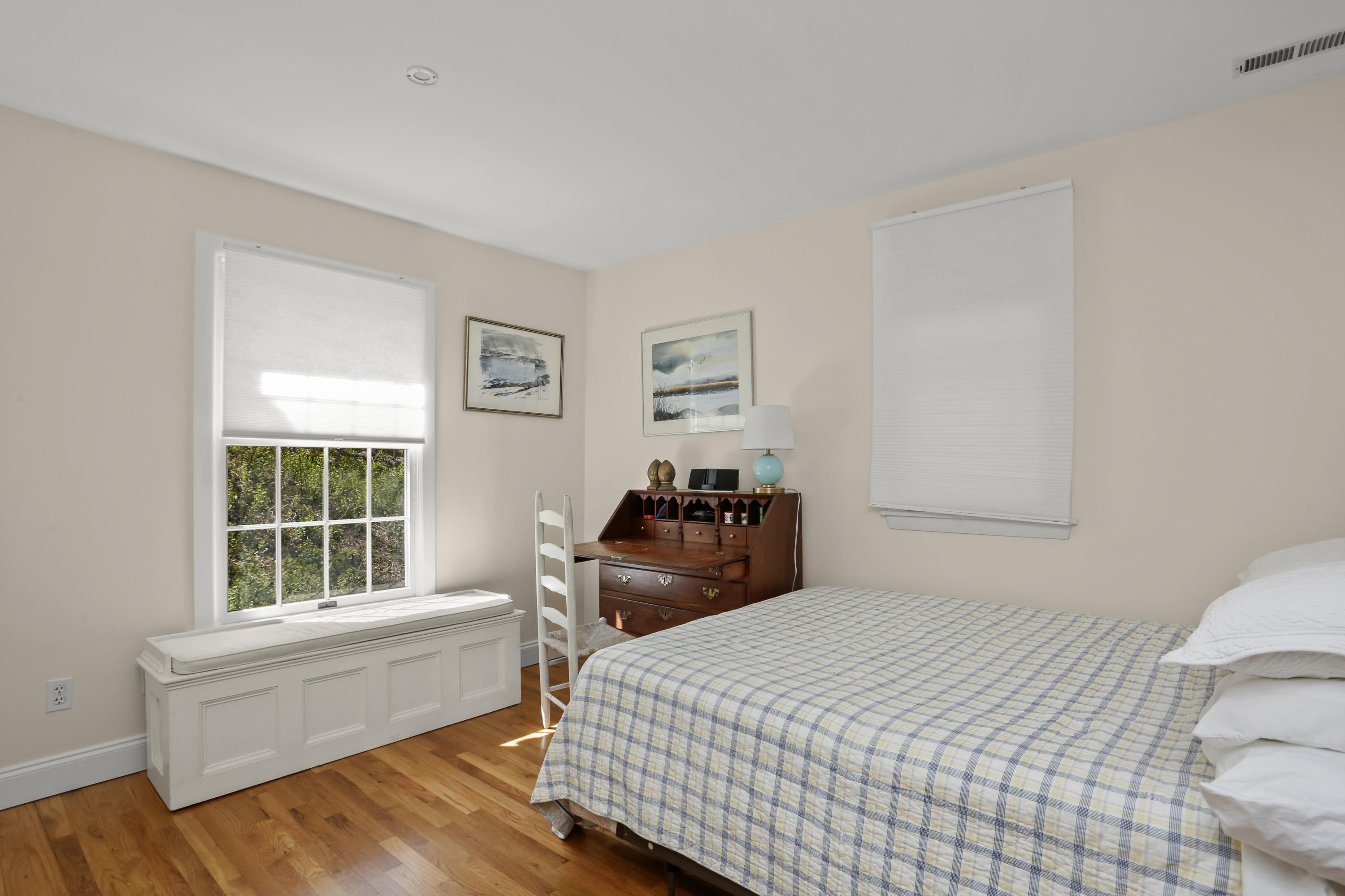 23 Fairmead Road Darien, CT 06820 - Photo 25 of 47 a bedroom with a bed and a window