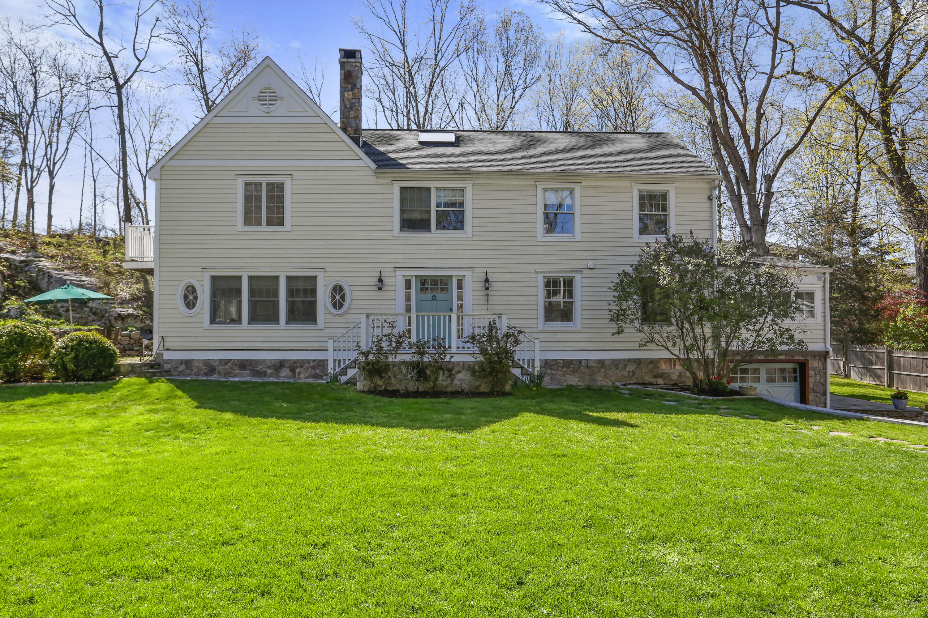 23 Fairmead Road Darien, CT 06820 - Photo 36 of 47 a view of a house with a backyard