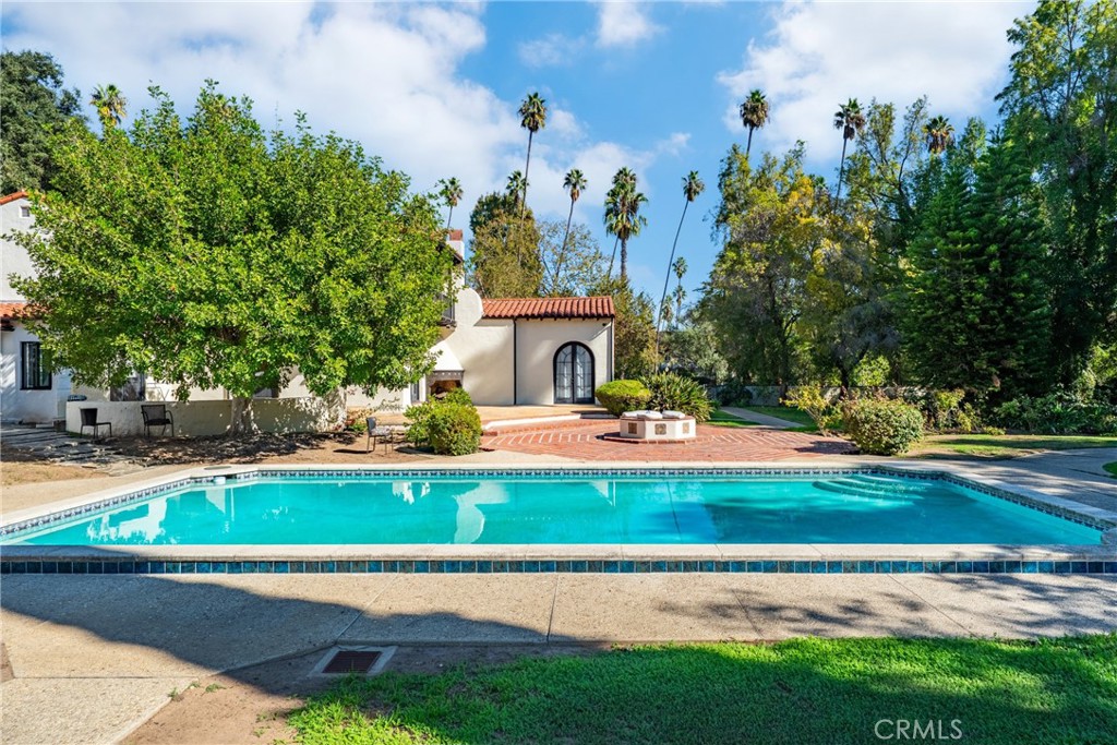 1591 Virginia Road San Marino, CA 91108 - Photo 18 of 74 a view of a house with swimming pool