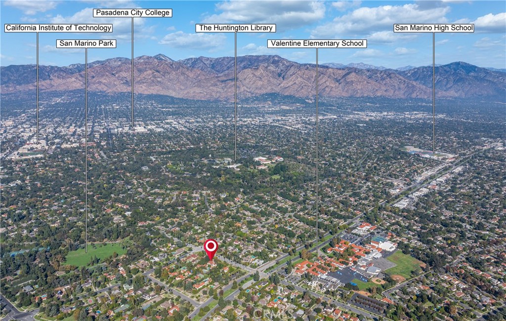 1591 Virginia Road San Marino, CA 91108 - Photo 72 of 74 a view of water with a yard