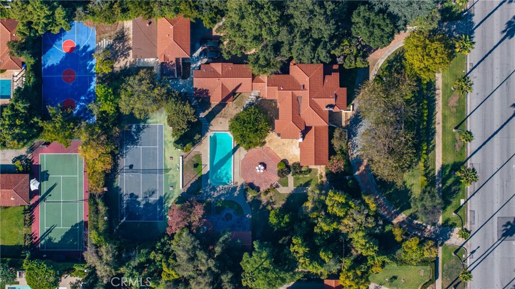 1591 Virginia Road San Marino, CA 91108 - Photo 9 of 74 an aerial view of multiple house