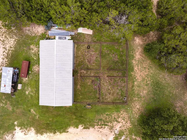 a view of building with yard