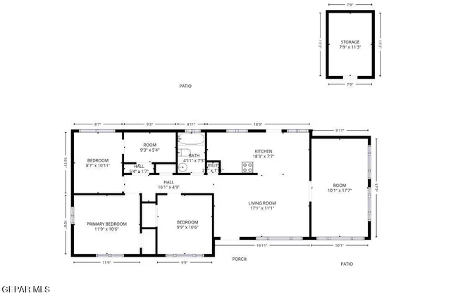 $99,900 | 9516 Iris Drive, El Paso, TX 79924