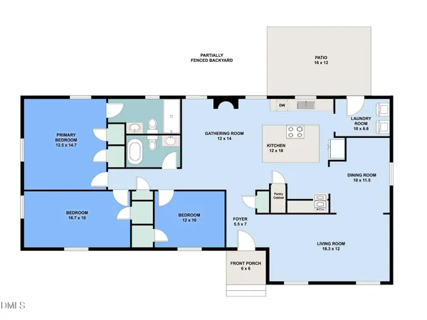 $379,888 | 1417 Barliff Place, Durham, NC 27712