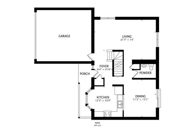 a picture of a floor plan