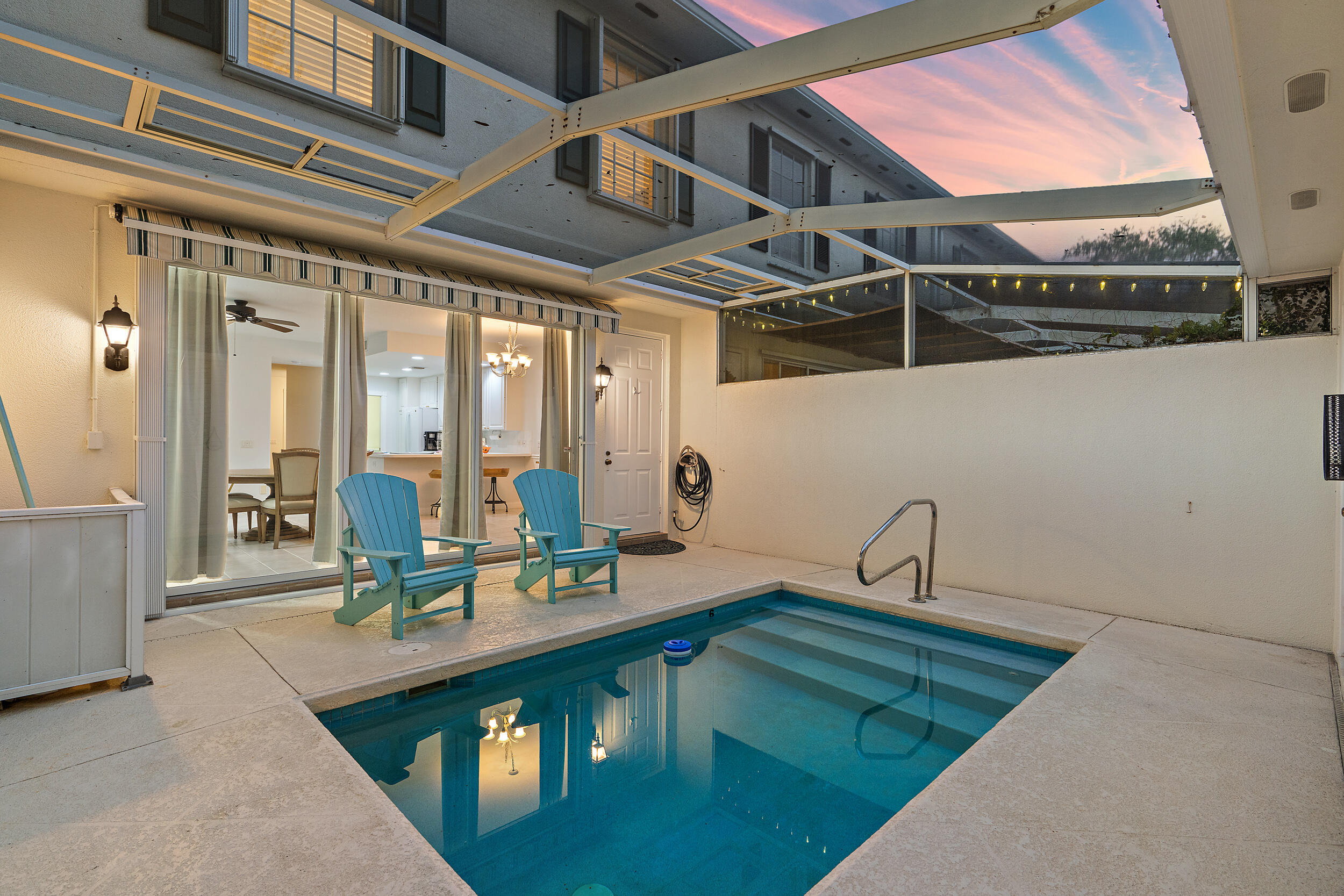 264 Murray Court Jupiter, FL 33458 - Photo 22 of 37 Swimming Pool & Screened In Patio