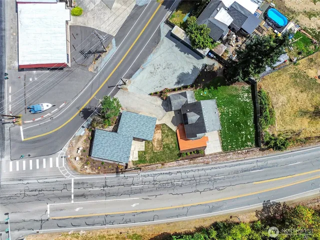 front view of house with a street
