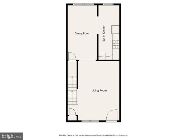 a picture of a bench in the window