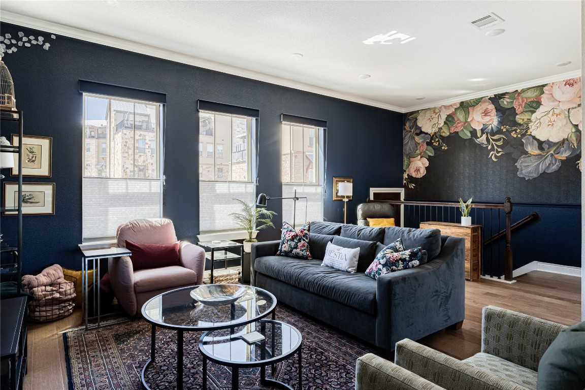 329 Adams Street Georgetown, TX 78628 - Photo 4 of 34 a living room with furniture and a large window