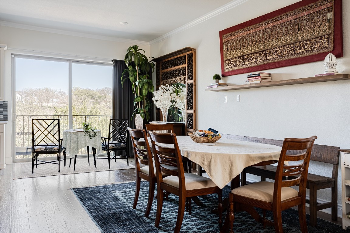 329 Adams Street Georgetown, TX 78628 - Photo 6 of 34 a view of a dining room with furniture window and outside view