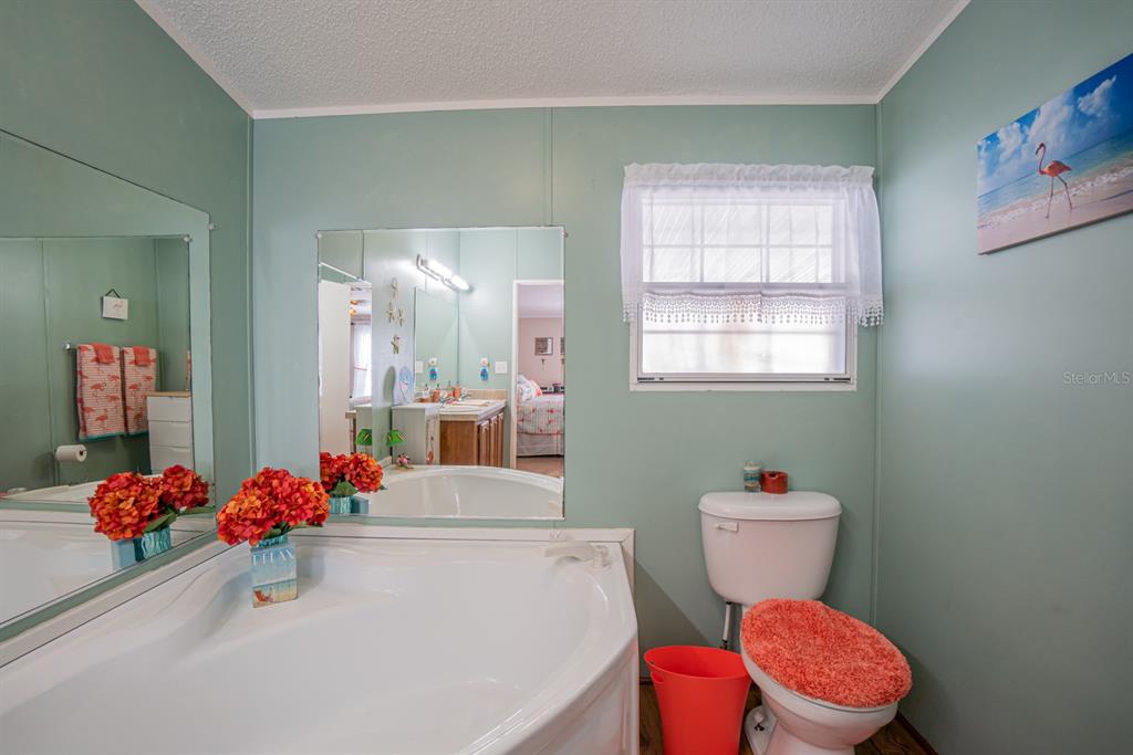 10303 Burnt Store Road, Unit 203 Punta Gorda, FL 33950 - Photo 22 of 41 a bathroom with a sink mirror vanity and toilet