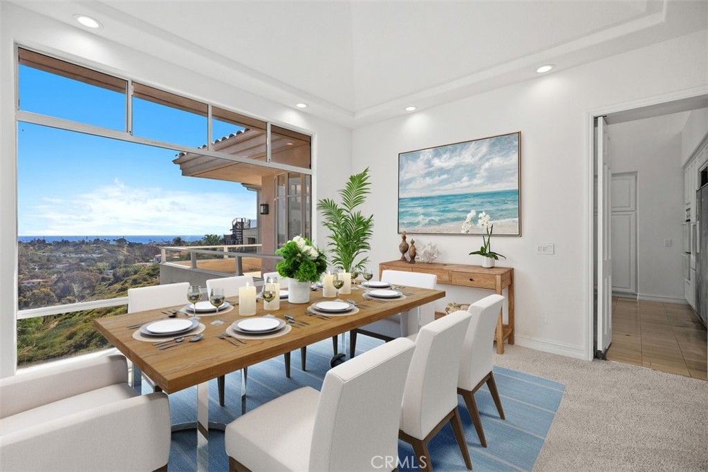 4 Tesoro San Clemente, CA 92673 - Photo 4 of 60 Formal Dinning room with Ocean Views-Virtually staged