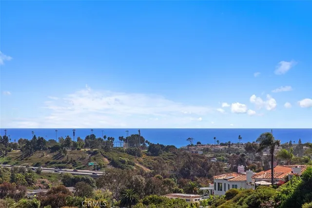 a view of an ocean from a building