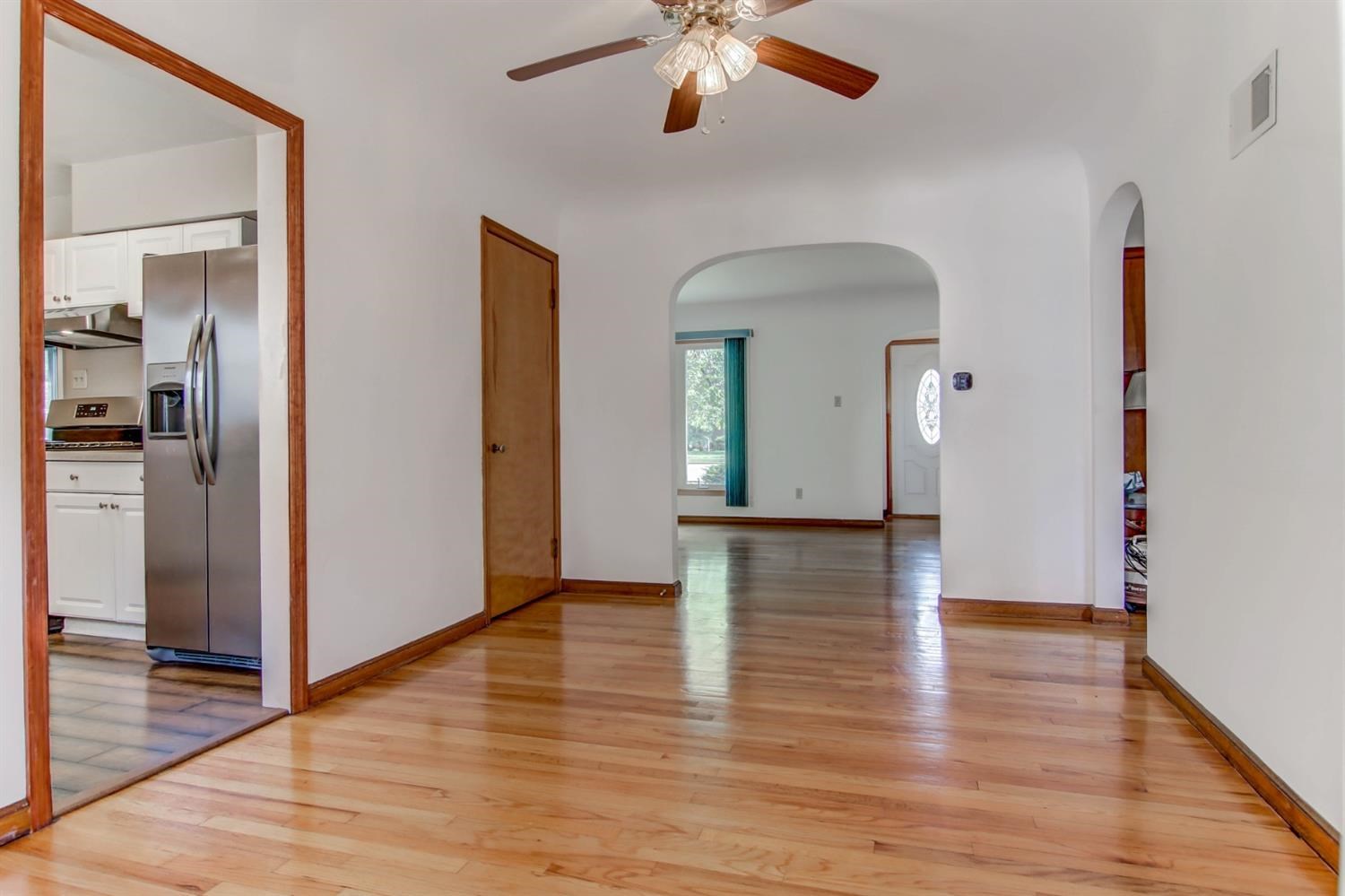 3115 Ridge Road Highland, IN 46322 - Photo 8 of 33 a view of a hallway with wooden floor