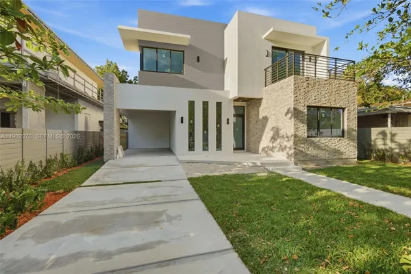 front view of a house