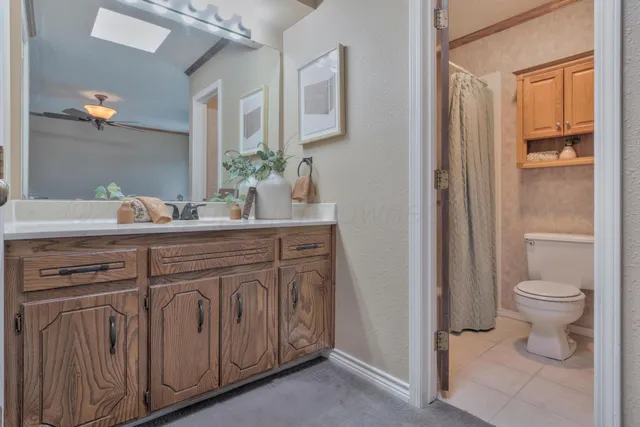 a bathroom with a sink and a toilet