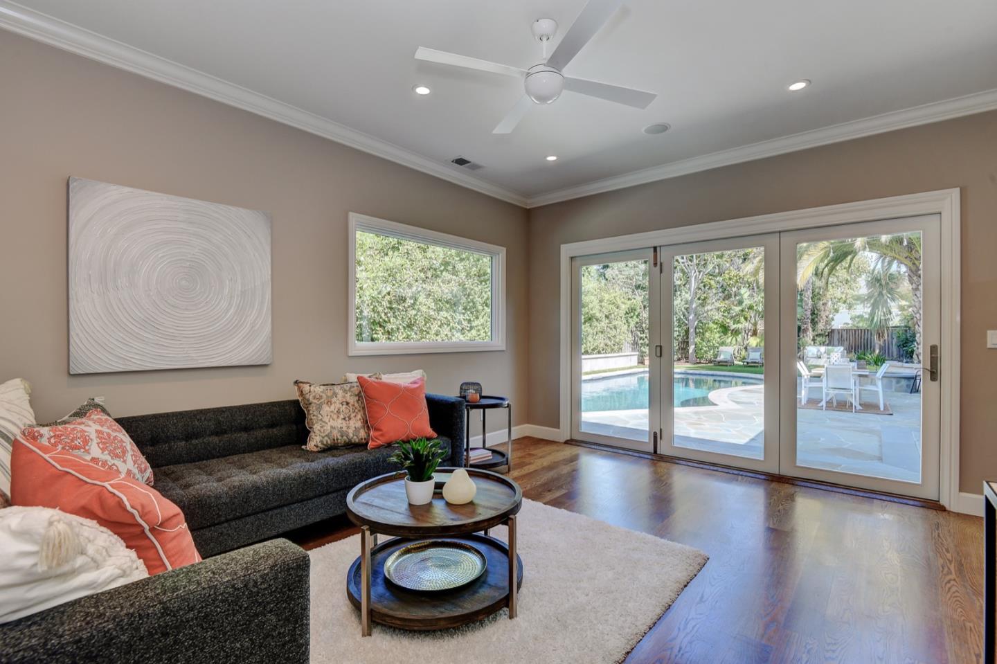 650 Chesley Avenue Mountain View, CA 94040 - Photo 14 of 32 a living room with furniture and a large window