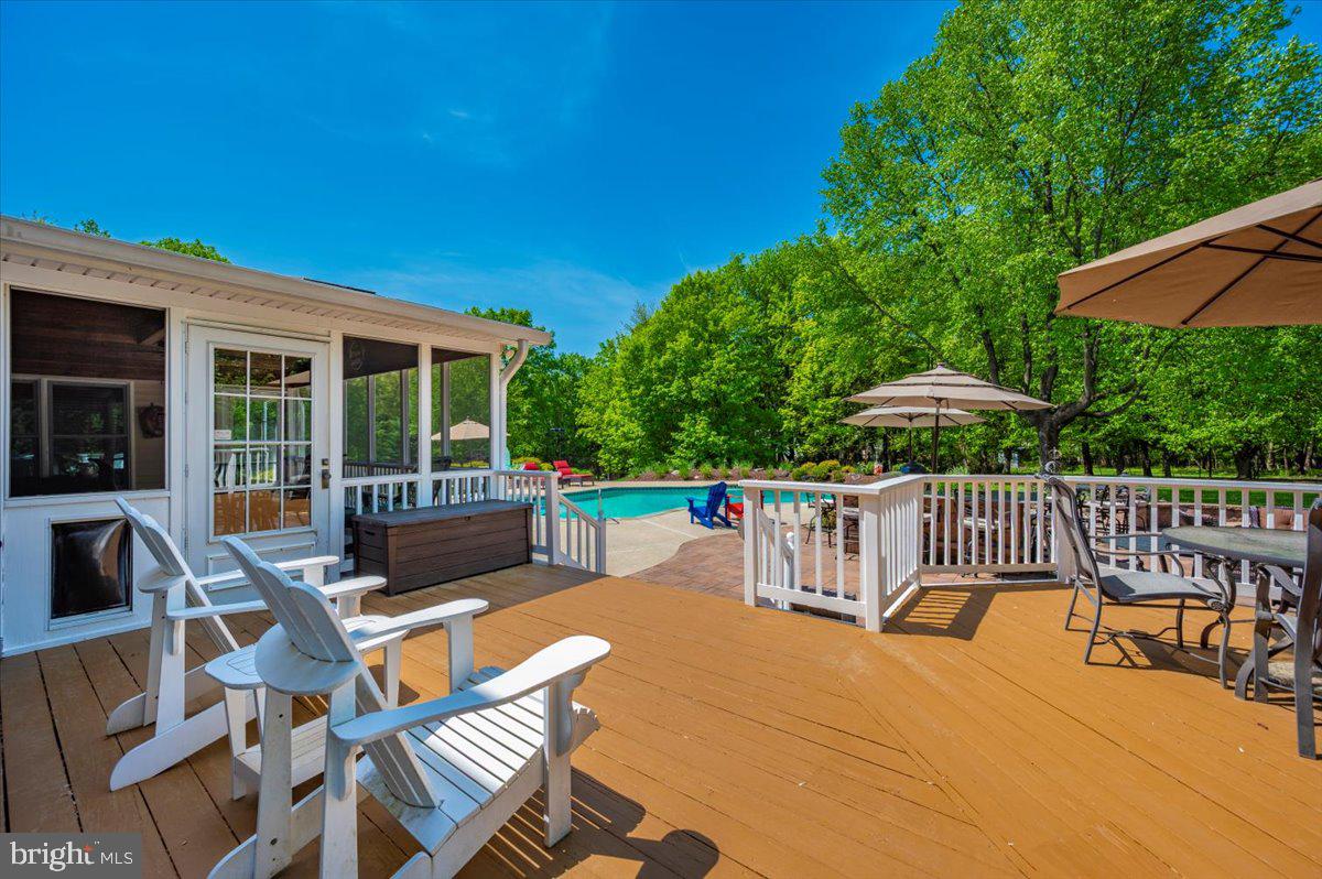 8412 Dasher Court Gaithersburg, MD 20882 - Photo 54 of 83 a view of balcony with a patio and outdoor seating