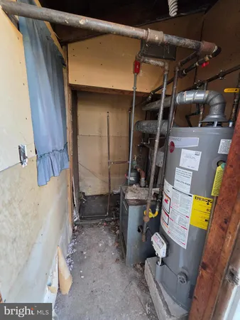 a view of storage and utility room