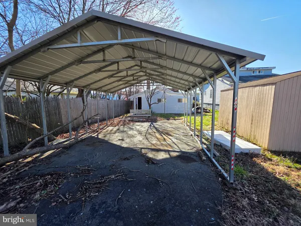 a view of a wooden deck