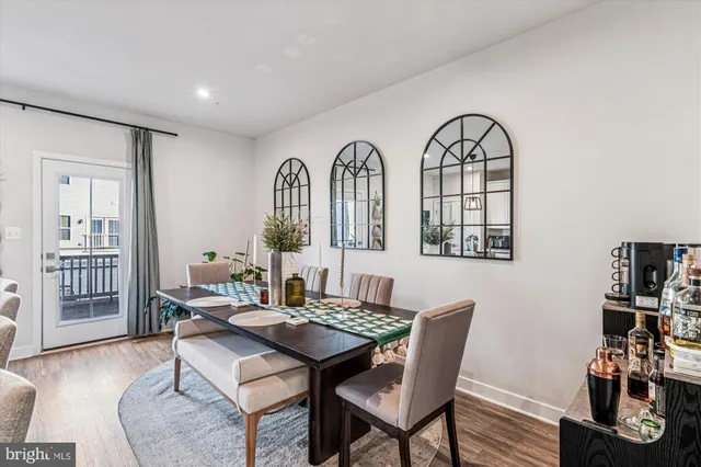 a view of a livingroom with furniture and window