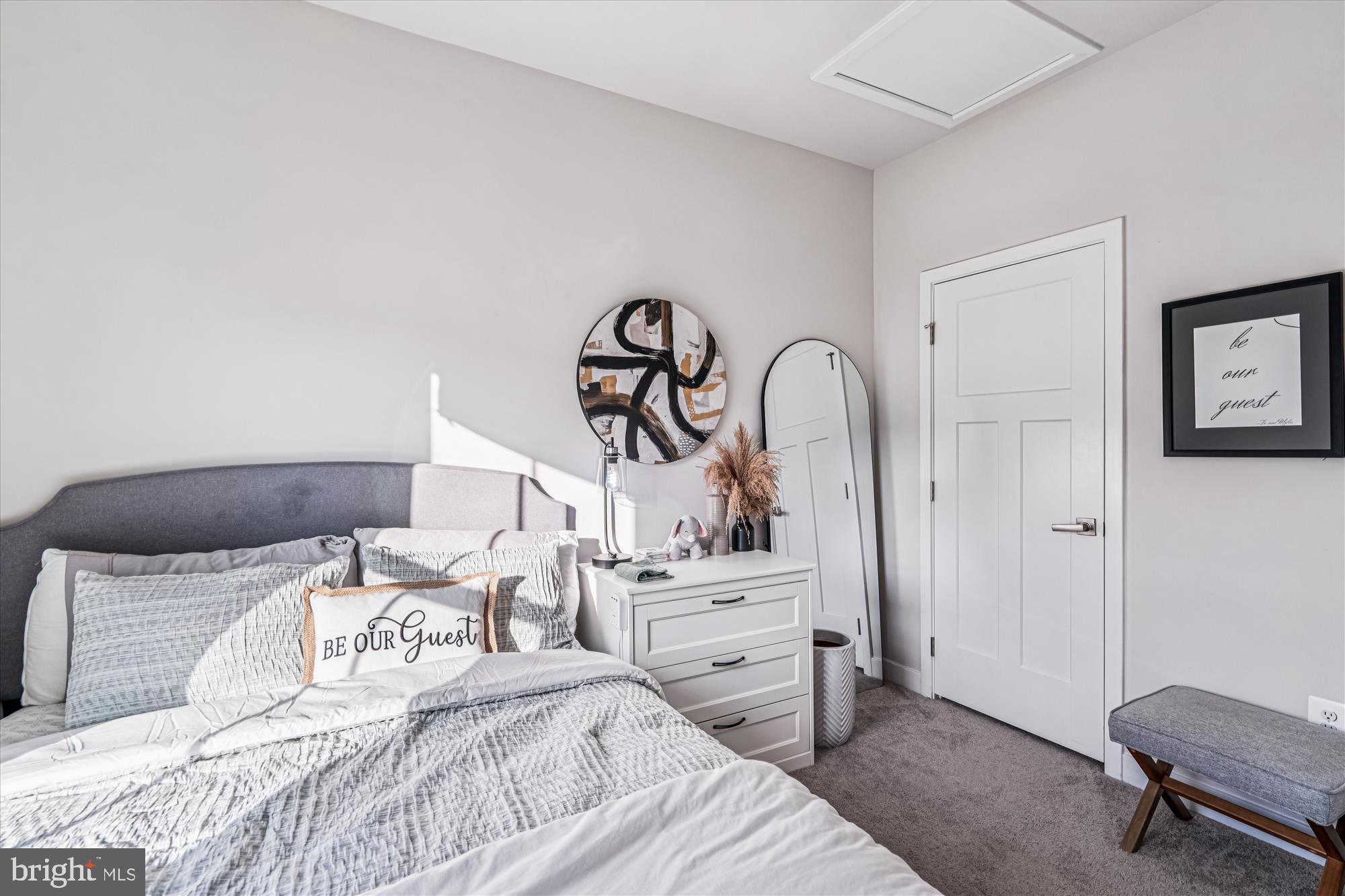 136 Brown Branch Road Laurel, MD 20708 - Photo 18 of 44 a bedroom with a bed and a chair